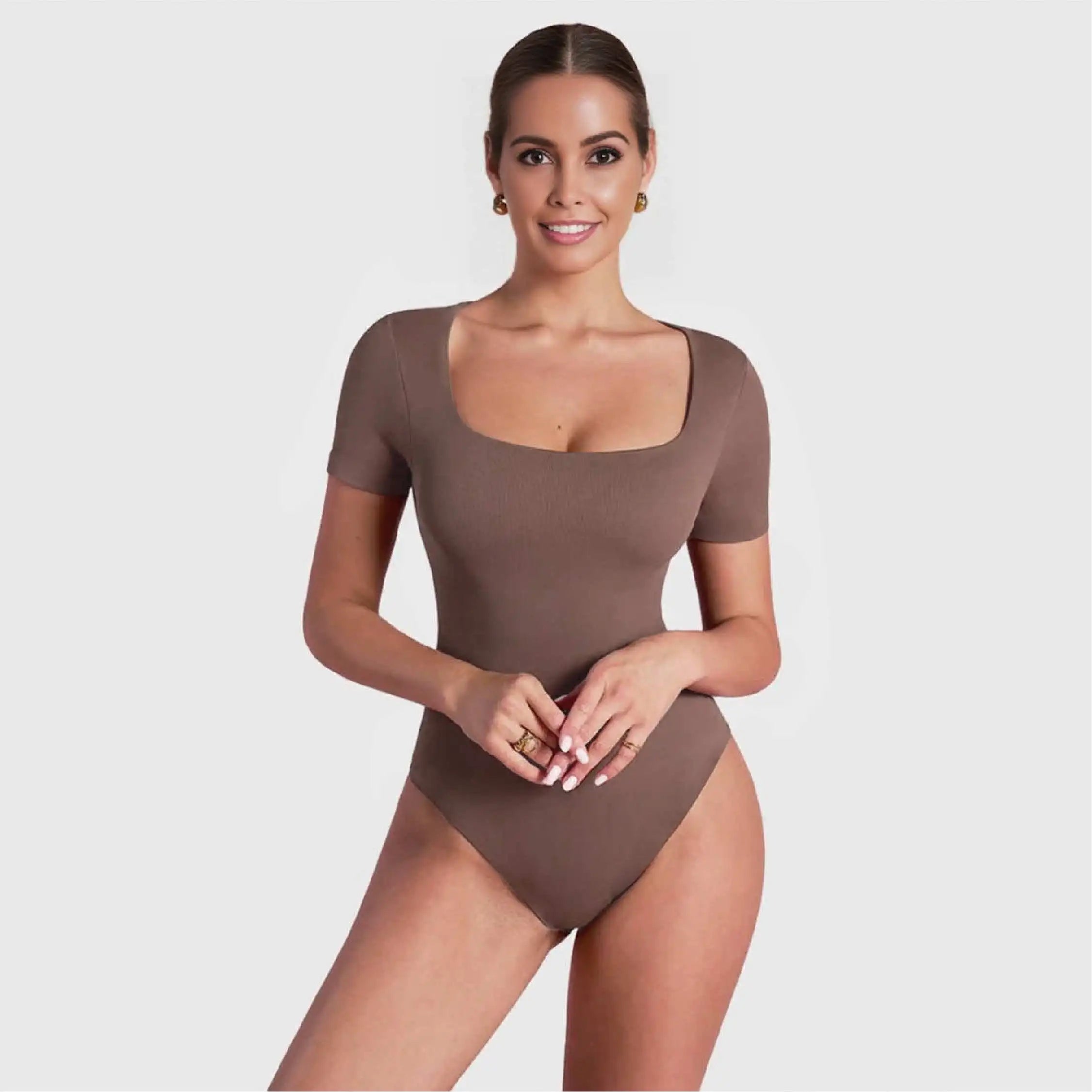 BODY MOLDEADOR MANGA CORTA | SHAPEWEAR